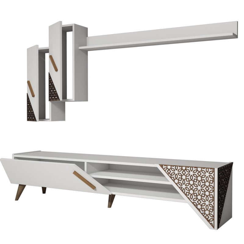 TV Unit Beril - White White