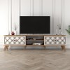 TV Stand Class - Walnut, White Walnut
White
