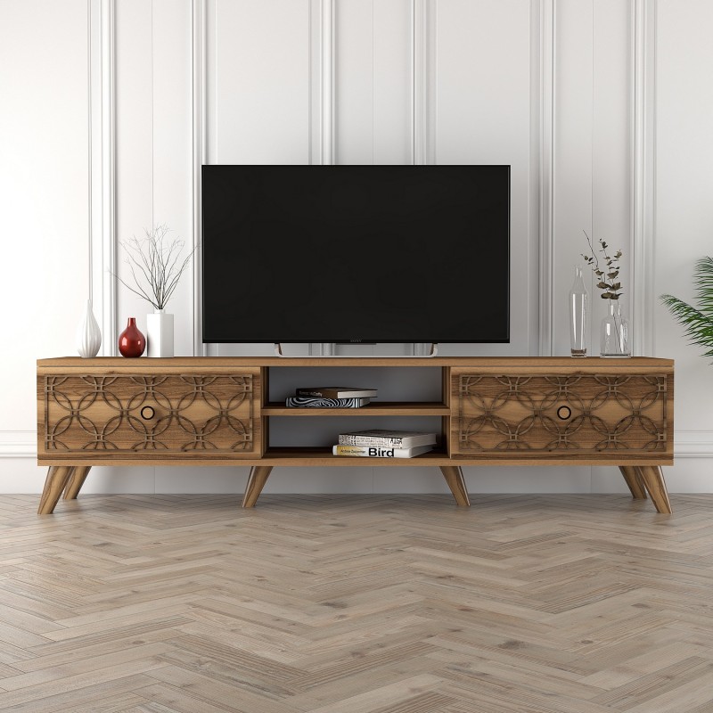 TV Stand Class - Walnut Walnut