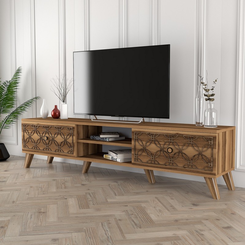 TV Stand Class - Walnut Walnut
