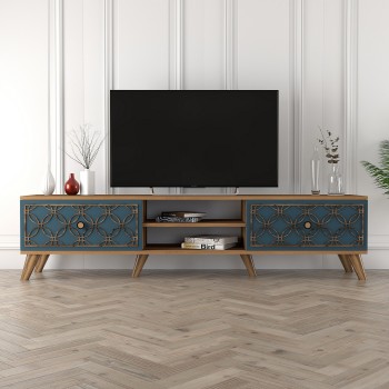 TV Stand Class - Walnut, Chalcedony Walnut
Chalcedony