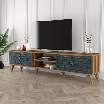 TV Stand Class - Walnut, Chalcedony Walnut
Chalcedony