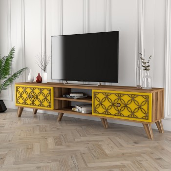 TV Stand Class - Walnut, Yellow Walnut
Yellow