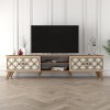 TV Stand Class - Walnut, Cream Walnut
Cream
