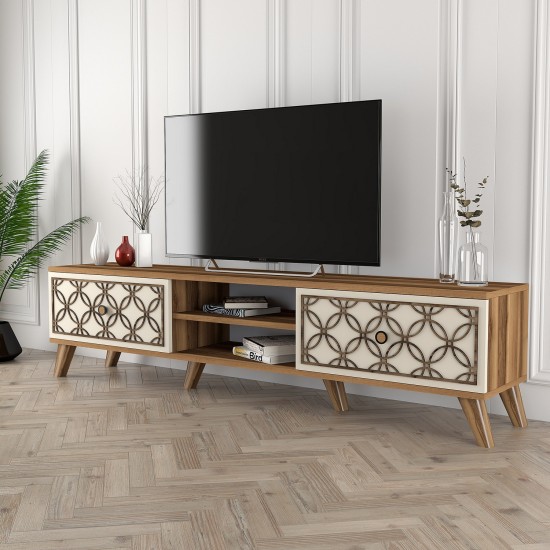 TV Stand Class - Walnut, Cream Walnut
Cream TV Stand Class - Walnut, Cream Walnut
Cream