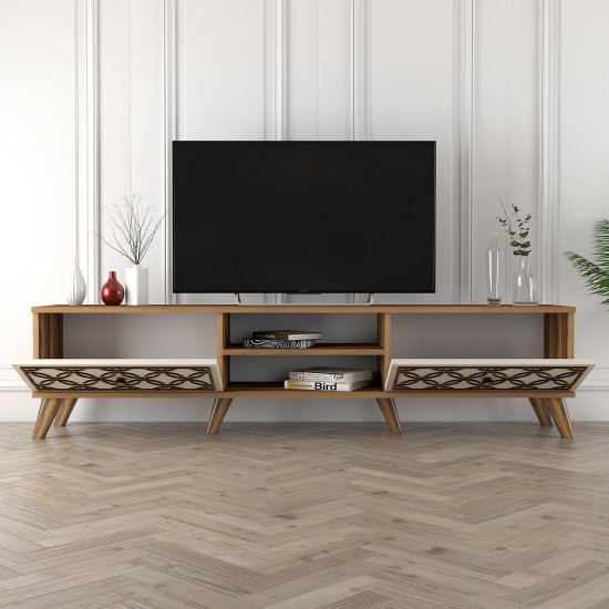 TV Stand Class - Walnut, Cream Walnut
Cream TV Stand Class - Walnut, Cream Walnut
Cream