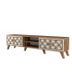 TV Stand Class - Walnut, Cream Walnut
Cream TV Stand Class - Walnut, Cream Walnut
Cream