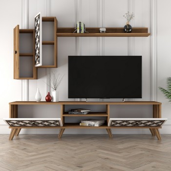 TV Unit Class S - Walnut, White Walnut
White