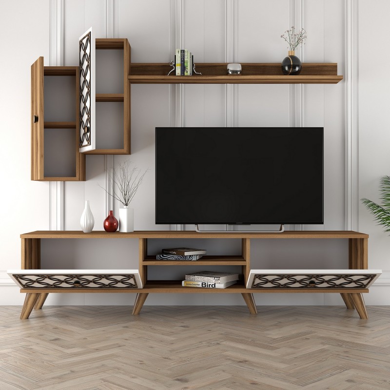 TV Unit Class S - Walnut, White Walnut
White