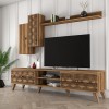 TV Unit Class S - Walnut Walnut