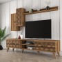 TV Unit Class S - Walnut Walnut