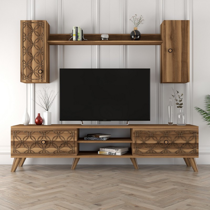 TV Unit Class S - Walnut Walnut