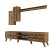 TV Unit Class S - Walnut Walnut