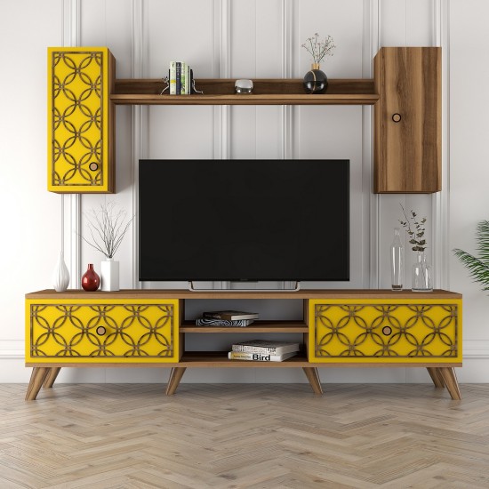 TV Unit Class S - Walnut, Yellow Walnut
Yellow TV Unit Class S - Walnut, Yellow Walnut
Yellow