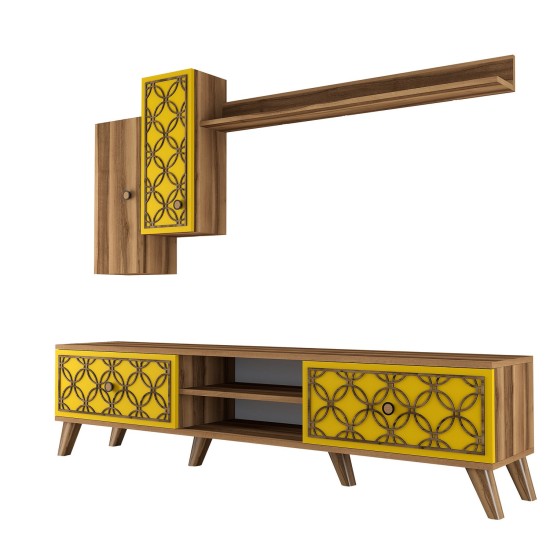 TV Unit Class S - Walnut, Yellow Walnut
Yellow TV Unit Class S - Walnut, Yellow Walnut
Yellow