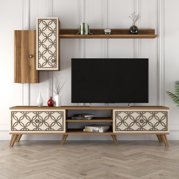 TV Unit Class S - Walnut, Cream Walnut
Cream