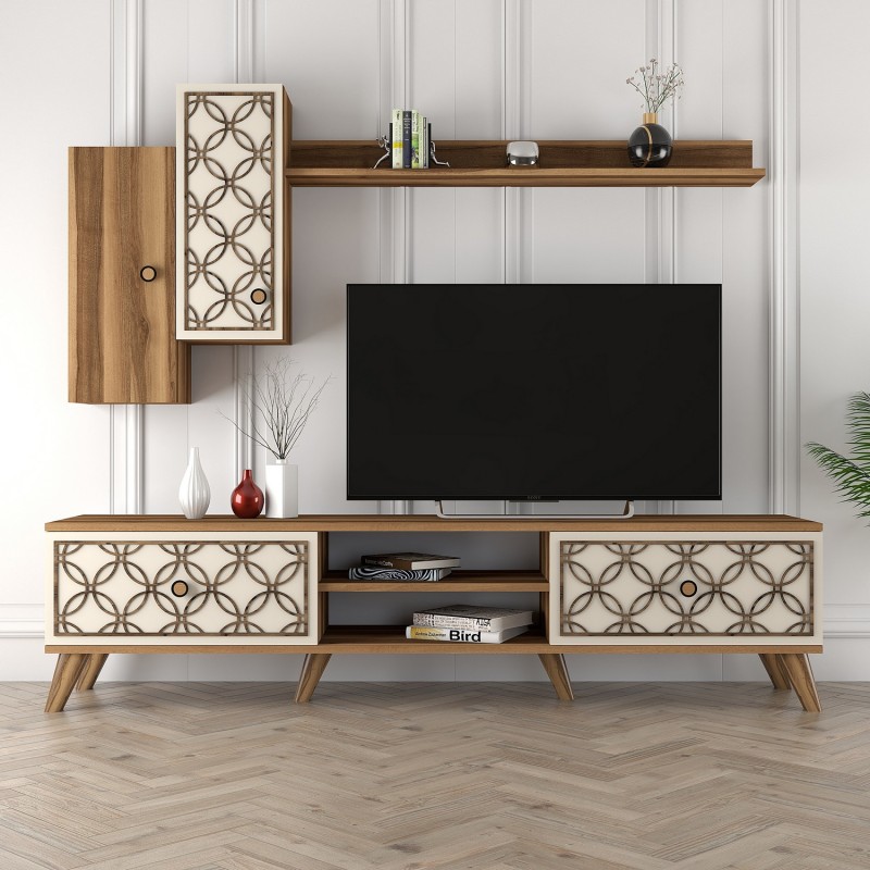 TV Unit Class S - Walnut, Cream Walnut
Cream