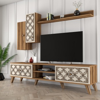 TV Unit Class S - Walnut, Cream Walnut
Cream