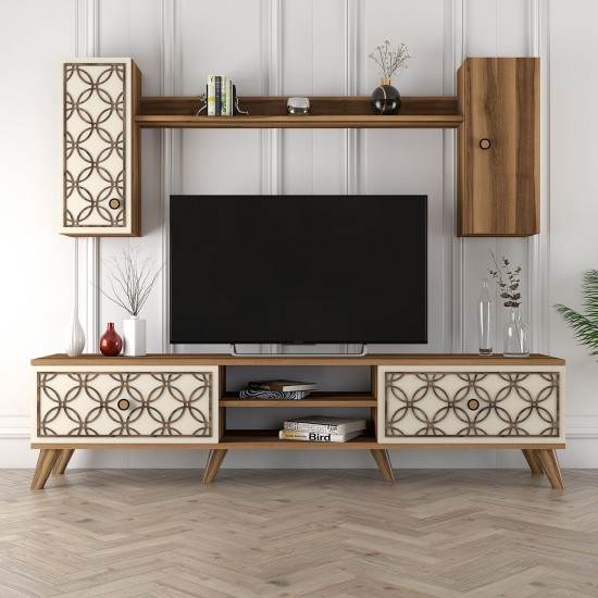 TV Unit Class S - Walnut, Cream Walnut
Cream TV Unit Class S - Walnut, Cream Walnut
Cream