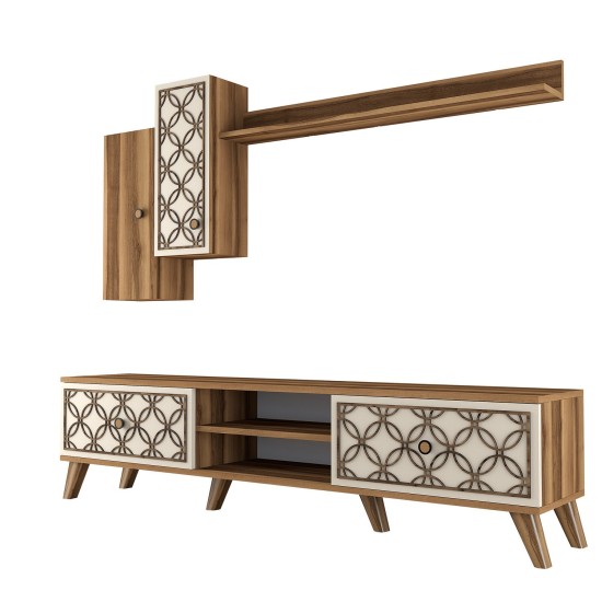 TV Unit Class S - Walnut, Cream Walnut
Cream TV Unit Class S - Walnut, Cream Walnut
Cream