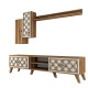 TV Unit Class S - Walnut, Cream Walnut
Cream TV Unit Class S - Walnut, Cream Walnut
Cream