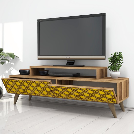TV Stand City - Walnut, Yellow Walnut
Yellow TV Stand City - Walnut, Yellow Walnut
Yellow