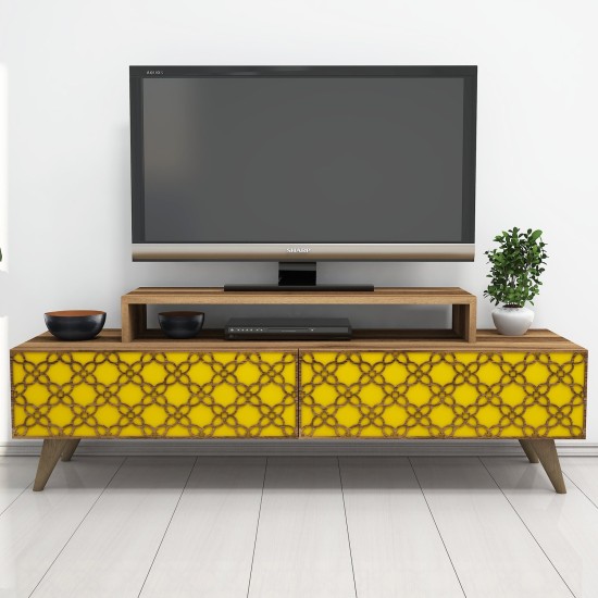 TV Stand City - Walnut, Yellow Walnut
Yellow TV Stand City - Walnut, Yellow Walnut
Yellow