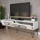 TV Stand Ekol - White White TV Stand Ekol - White White