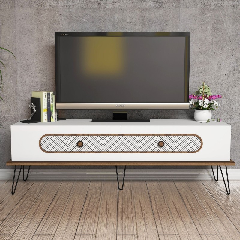 TV Stand Ekol - White White
