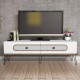 TV Stand Ekol - White White TV Stand Ekol - White White