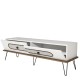 TV Stand Ekol - White White TV Stand Ekol - White White