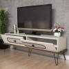 TV Stand Ekol - Cream Cream