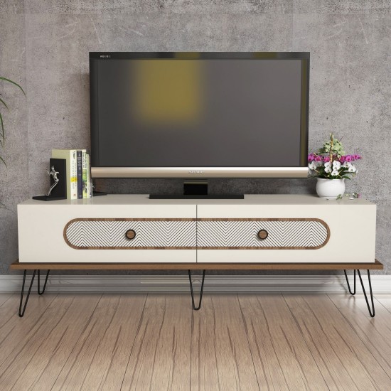 TV Stand Ekol - Cream Cream TV Stand Ekol - Cream Cream