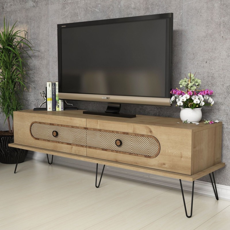 TV Stand Ekol - Oak Oak