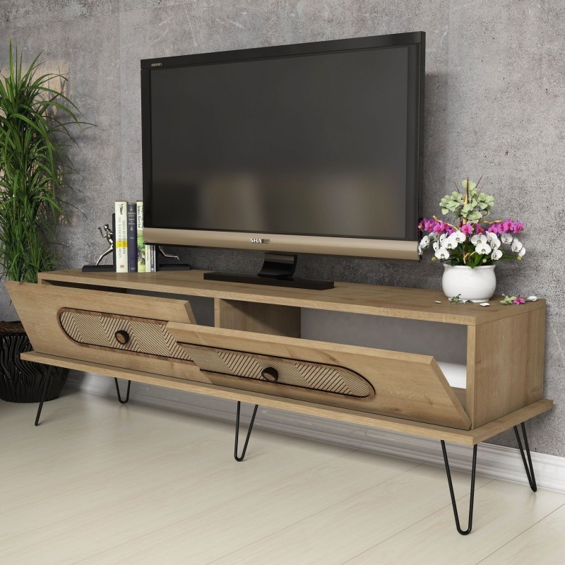 TV Stand Ekol - Oak Oak