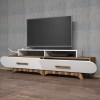 TV Stand Flora - Walnut, White Walnut
White