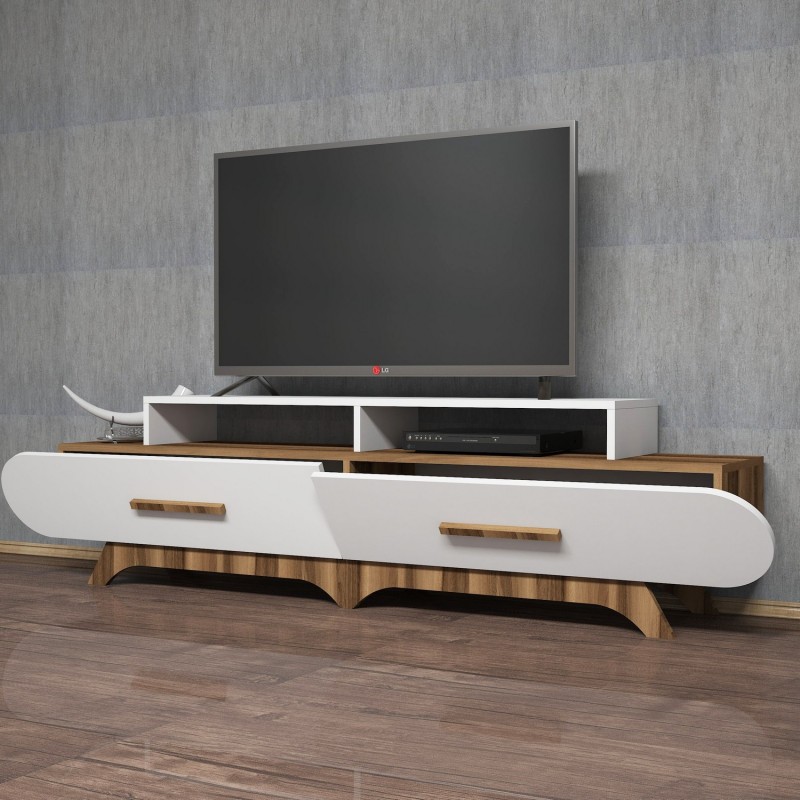 TV Stand Flora - Walnut, White Walnut
White
