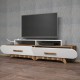 TV Stand Flora - Walnut, White Walnut
White TV Stand Flora - Walnut, White Walnut
White