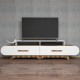 TV Stand Flora - Walnut, White Walnut
White TV Stand Flora - Walnut, White Walnut
White
