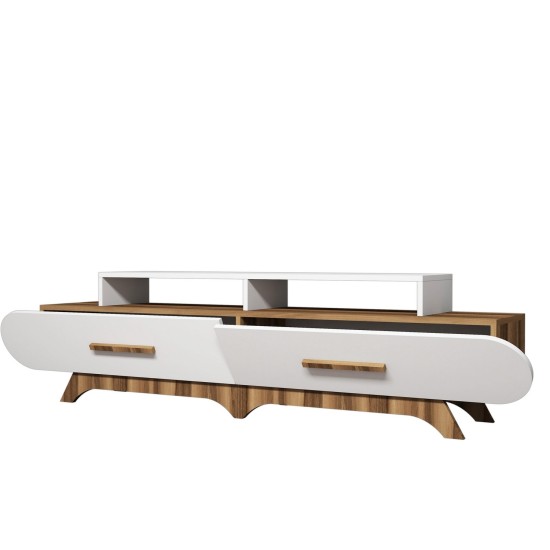 TV Stand Flora - Walnut, White Walnut
White TV Stand Flora - Walnut, White Walnut
White