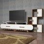 TV Unit Flora S - Walnut, White Walnut
White