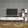 TV Unit Flora S - Walnut, White Walnut
White