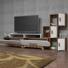 TV Unit Flora S - Walnut, White Walnut
White