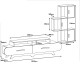 TV Unit Flora S - Walnut, White Walnut
White TV Unit Flora S - Walnut, White Walnut
White
