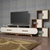 TV Unit Flora S - Walnut, Cream Walnut
Cream