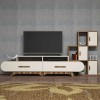 TV Unit Flora S - Walnut, Cream Walnut
Cream