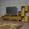 TV Unit Flora S - Walnut, Yellow Walnut
Yellow