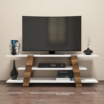 TV Stand Flower - Walnut, White Walnut
White