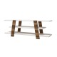 TV Stand Flower - Walnut, White Walnut
White TV Stand Flower - Walnut, White Walnut
White