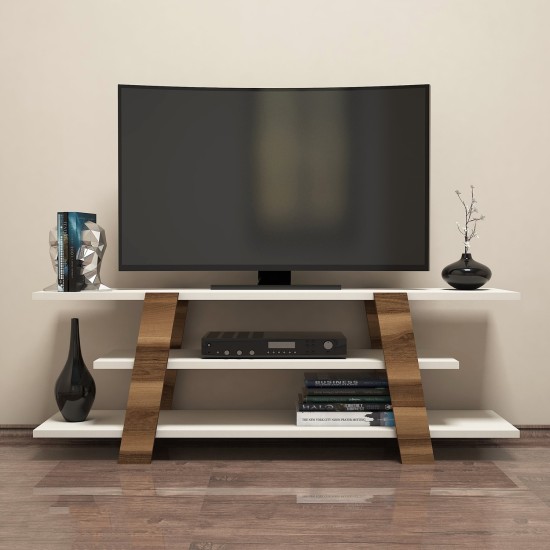 TV Stand Flower - Walnut, Cream Walnut
Cream TV Stand Flower - Walnut, Cream Walnut
Cream